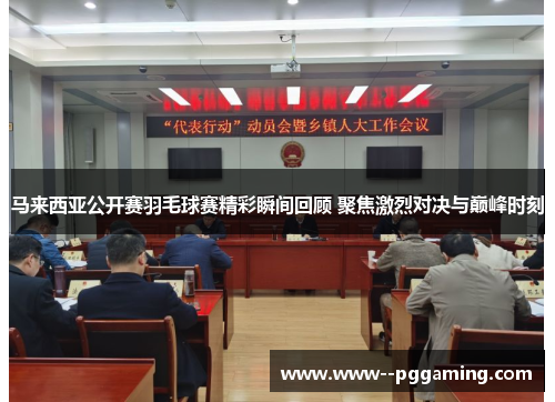 马来西亚公开赛羽毛球赛精彩瞬间回顾 聚焦激烈对决与巅峰时刻